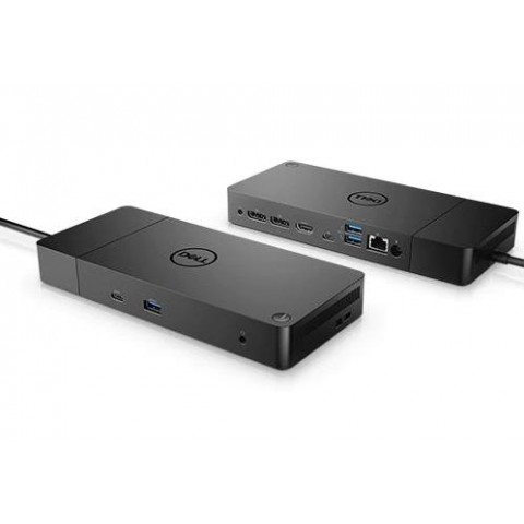 Adapteris USB C - 2xDisplayPort, HDMI, RJ-45 130W 4K Docking Station WD19 Dell